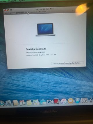 MacBook Pro A1278 Plata