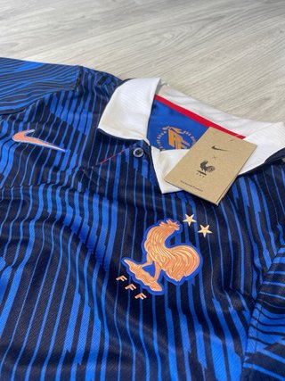Camiseta Nike Francia Fútbol Azul oscuro
