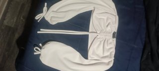 Top blanco PrettyLittleThing talla S/M