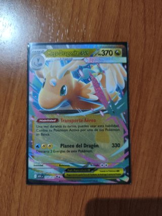 Carta Pokémon Mega-Dragonite EX 152/217