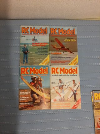 Revistas RC Model aeromodelismo 1981
