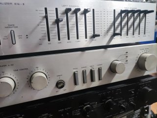 Amplificador DAS A-60 y Ecualizador Nikko EQ-II