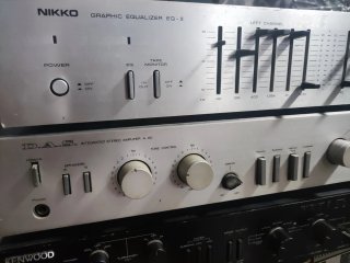 Amplificador DAS A-60 y Ecualizador Nikko EQ-II