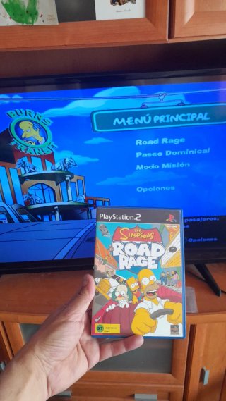 The Simpsons Road Rage PS2 PAL