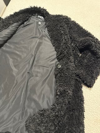 Abrigo Zara Negro Talla M