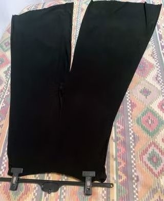 Pantalones anchos negros T/S-M