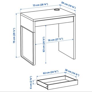 Escritorio MICKE IKEA Blanco