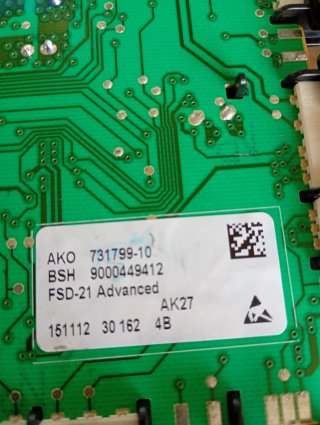 Placa lavadora Bosch WVH28460