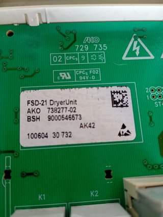 Placa lavadora Bosch WVH28460