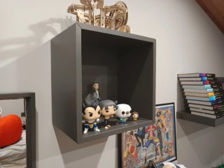 Mueble almacenaje IKEA EKET gris 35x25x35