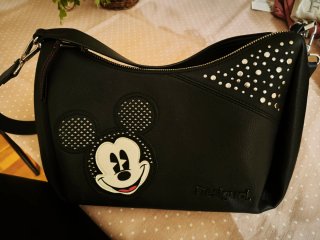 Bolso Desigual Mickey Mouse Negro