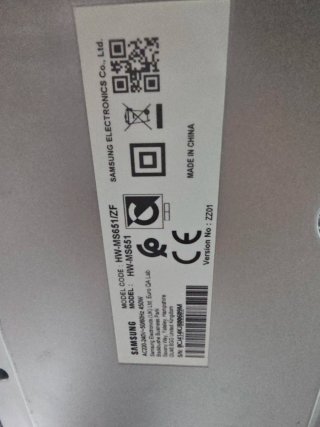 Barra de Sonido Samsung Ms 651