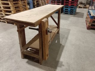Banco de carpintero madera