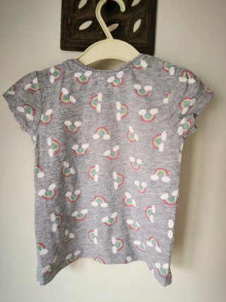 T-shirt Primark 24/36 meses arco-íris