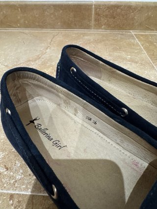 Mocasines azul marino