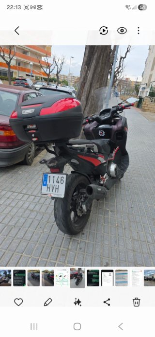 Moto Honda integra 700 automática