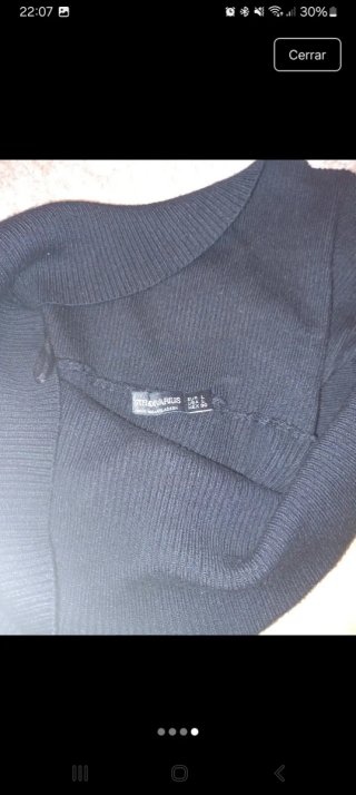 Vestido negro ajustado