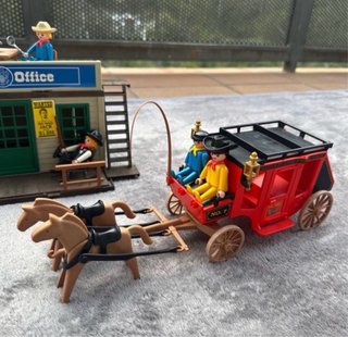 Lote 3 Set Playmobil Oeste Western 30 Aniversario