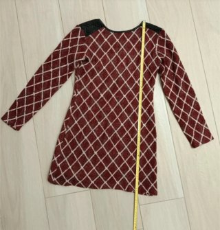 Vestito donna fantasia a rombi