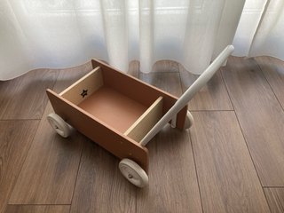 Carrito madera multiusos/andador