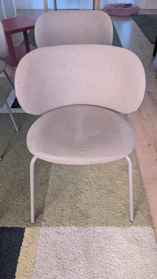 4 Sillas Ikea KRYLBO Tapicería Tonerud Beige