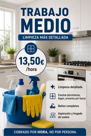 Limpieza de pisos en general.