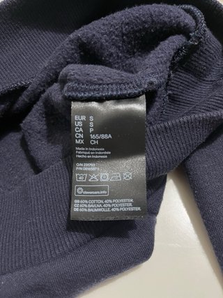 Sudadera corta