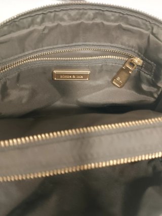 Bolso Bimba y Lola verde y dorado