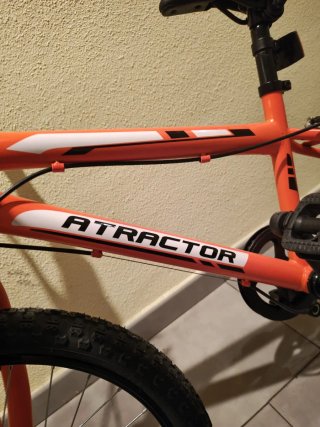 Bicicleta Atractor 20 Naranja