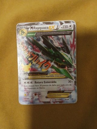 Carta Pokémon Mega Rayquaza EX