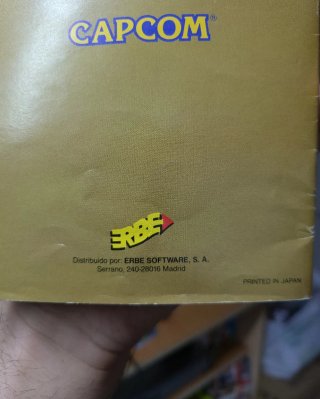 Manual Street Fighter II SNES PAL