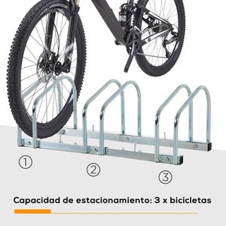 Aparcamiento para 3 Bicicletas Estacionamiento