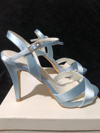 Sandalias Menbur Azul Talla 39