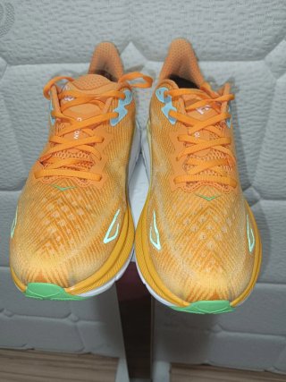 Zapatillas Hoka Clifton 9 Naranja/Blanco