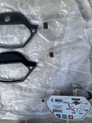 Plástico marcador Derbi Variant