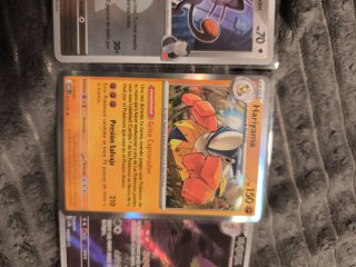 Lote 6 cartas Pokémon brillantes