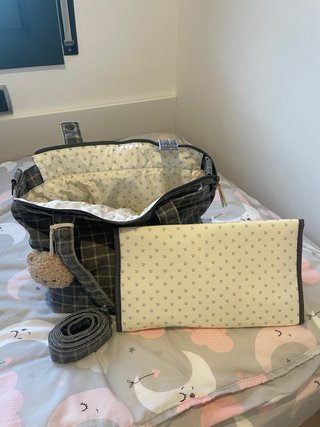 Bolso bebé Pasito a Pasito cuadros
