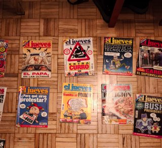 Colección de revistas el jueves