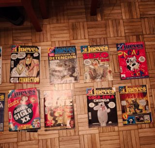 Colección de revistas el jueves