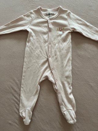 Lote 4 pijamas bebé niña 3-6 meses