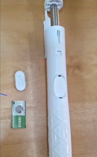 Trípode Selfie Stick Blanco