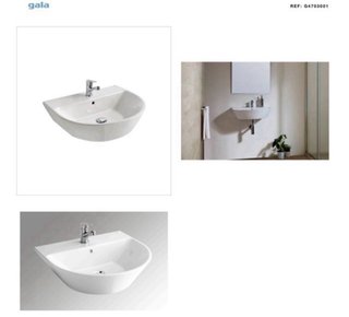 Lavabo de esquina Gala porcelana