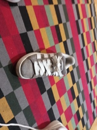 Adidas Campus Gris y Blanco