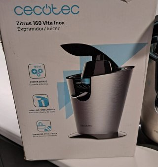 Exprimidor Cecotec Zitrus 160 Vita Inox.