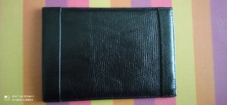 Cartera de piel Ubrique negra