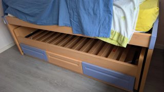 Cama nido con cajones