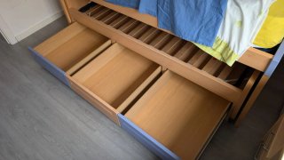 Cama nido con cajones