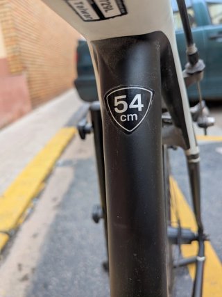 Bicicleta de carretera Specialized Tarmac Carbono.