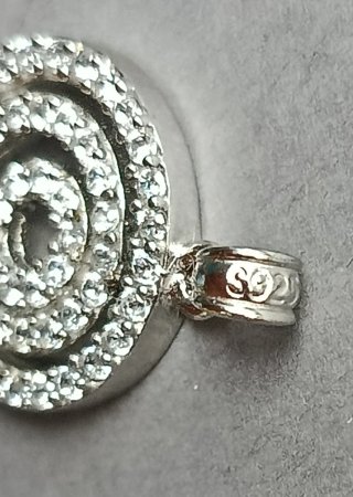 Colgante Plata con Circonitas