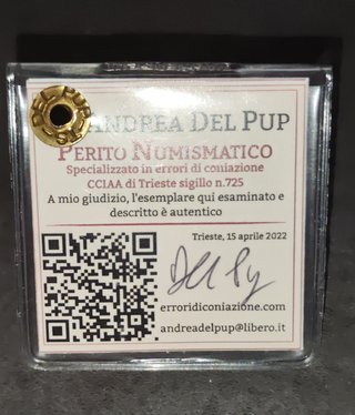 10 centesimi 1922 Vittorio Emanuele III Periziata